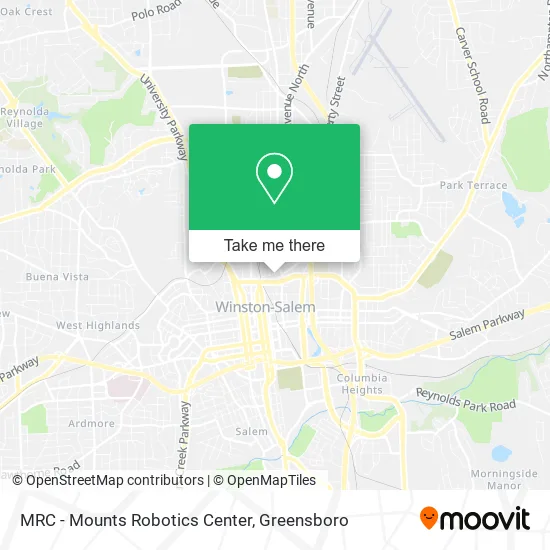 MRC - Mounts Robotics Center map