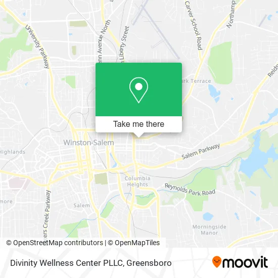 Divinity Wellness Center PLLC map