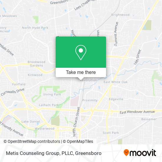 Metis Counseling Group, PLLC map