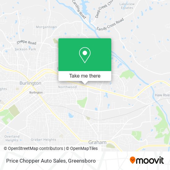 Price Chopper Auto Sales map