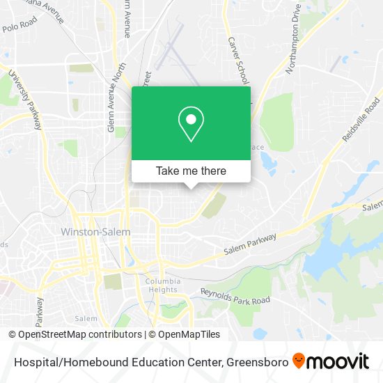 Hospital / Homebound Education Center map