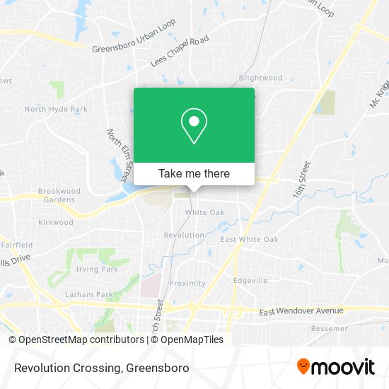 Mapa de Revolution Crossing
