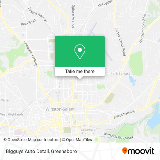 Mapa de Bigguys Auto Detail