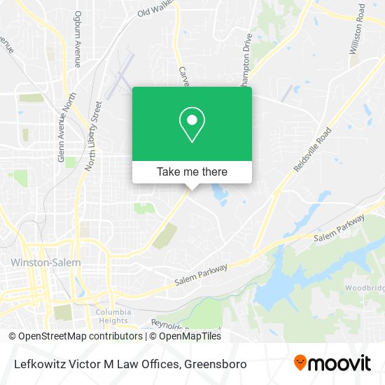 Lefkowitz Victor M Law Offices map