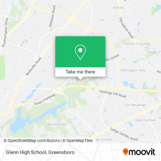 Mapa de Glenn High School