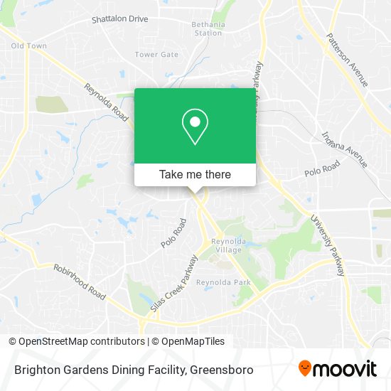 Mapa de Brighton Gardens Dining Facility