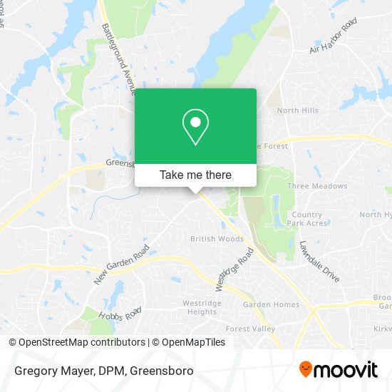 Mapa de Gregory Mayer, DPM