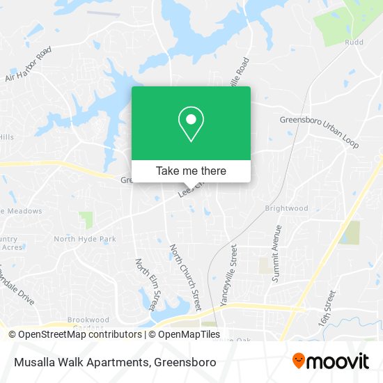 Musalla Walk Apartments map