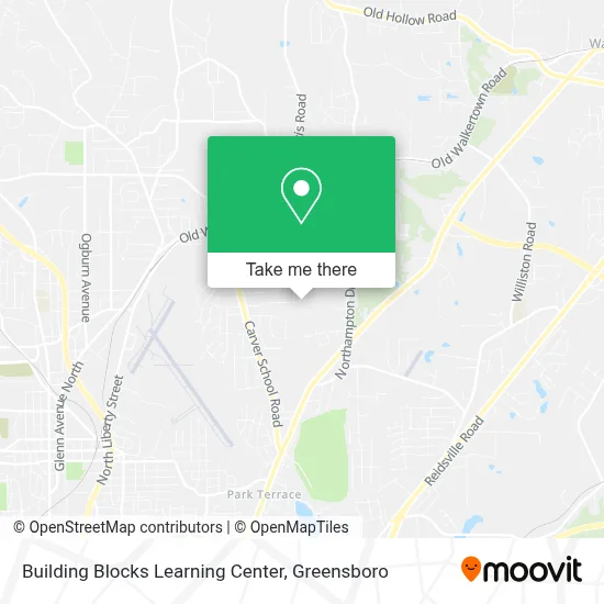 Building Blocks Learning Center map