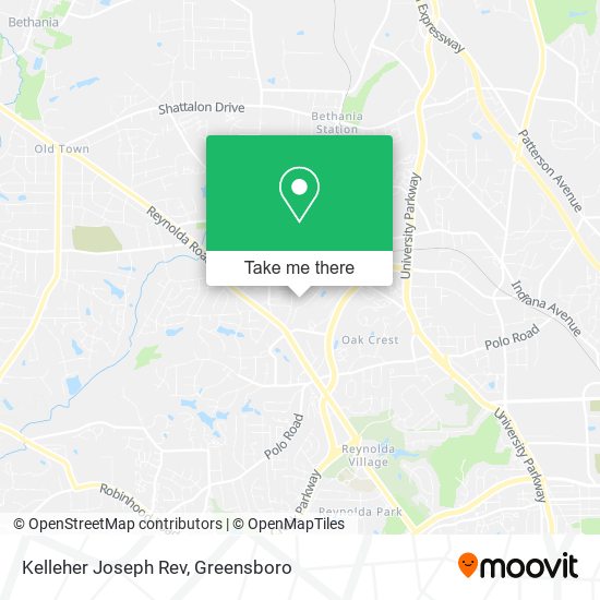Mapa de Kelleher Joseph Rev