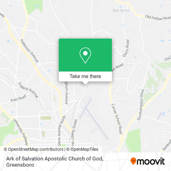 Ark of Salvation Apostolic Church of God map