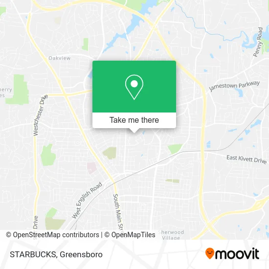STARBUCKS map