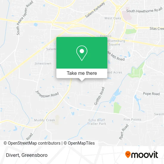 Divert map