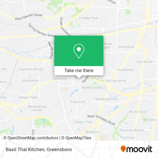 Basil Thai Kitchen map