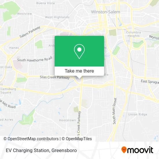 EV Charging Station map