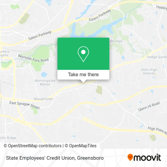 Mapa de State Employees' Credit Union