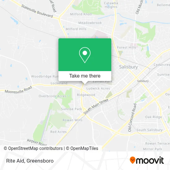 Rite Aid map