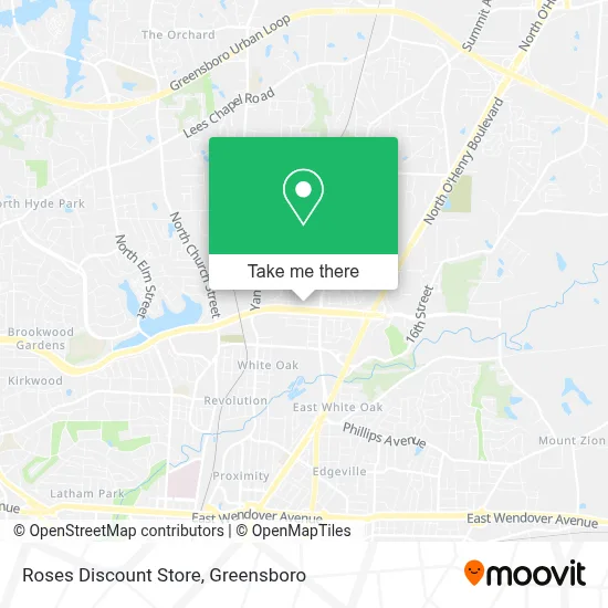 Roses Discount Store map
