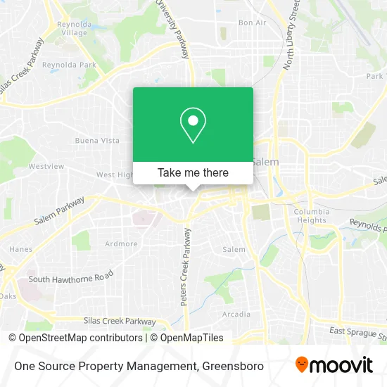 One Source Property Management map