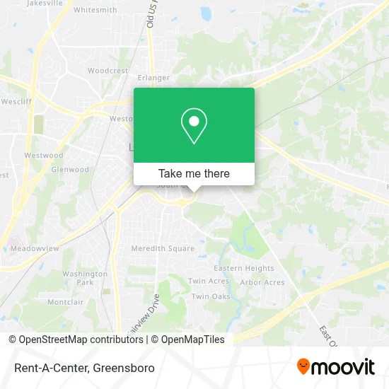 Rent-A-Center map