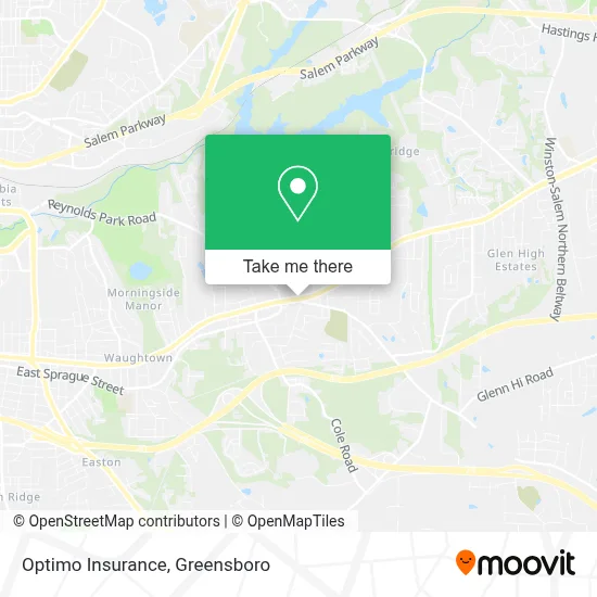 Optimo Insurance map