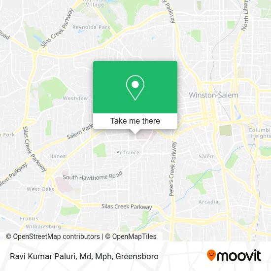 Ravi Kumar Paluri, Md, Mph map