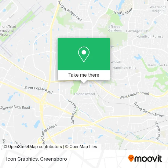 Icon Graphics map