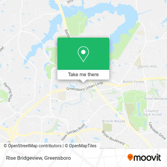 Rise Bridgeview map