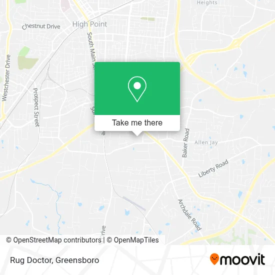 Rug Doctor map