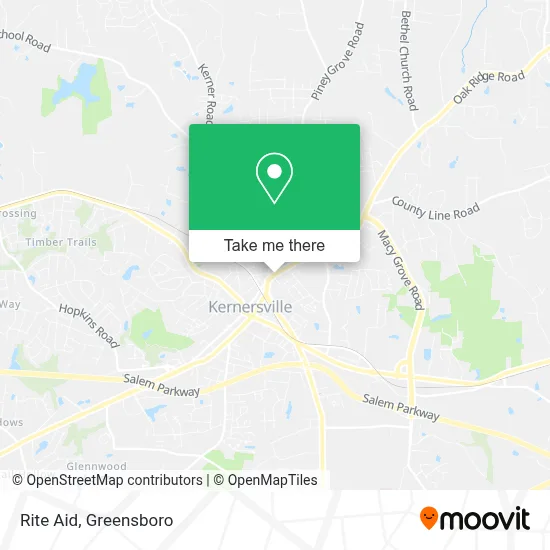 Rite Aid map