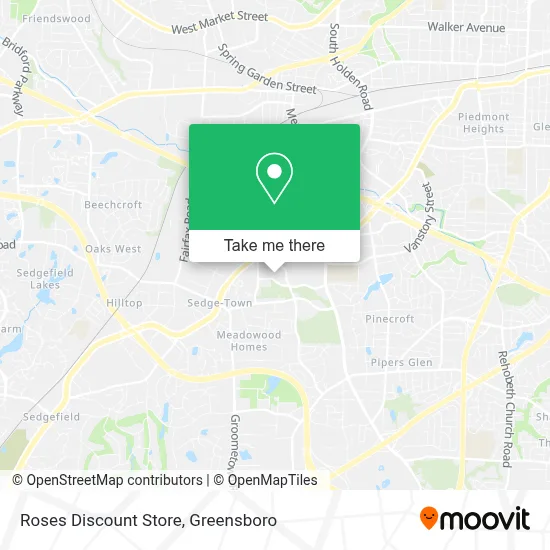 Roses Discount Store map