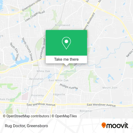 Rug Doctor map