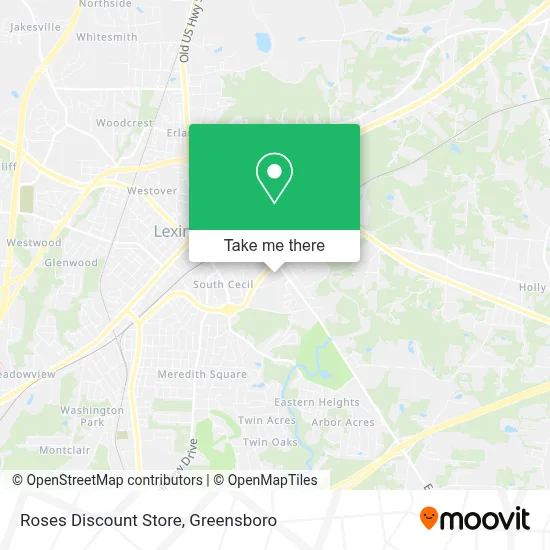 Roses Discount Store map