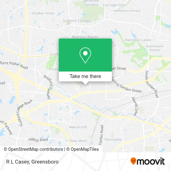R L Casey map