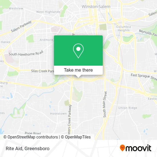 Rite Aid map