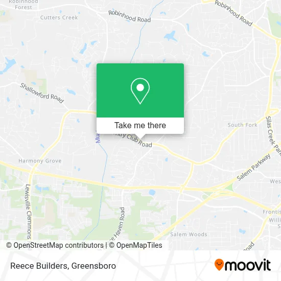 Reece Builders map