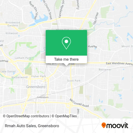 Rmah Auto Sales map