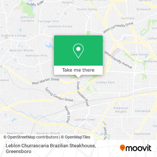 Leblon Churrascaria Brazilian Steakhouse map