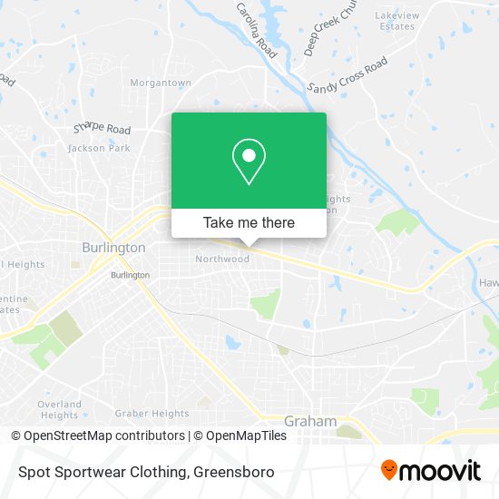 Spot Sportwear Clothing map