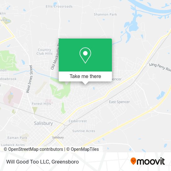 Will Good Too LLC map