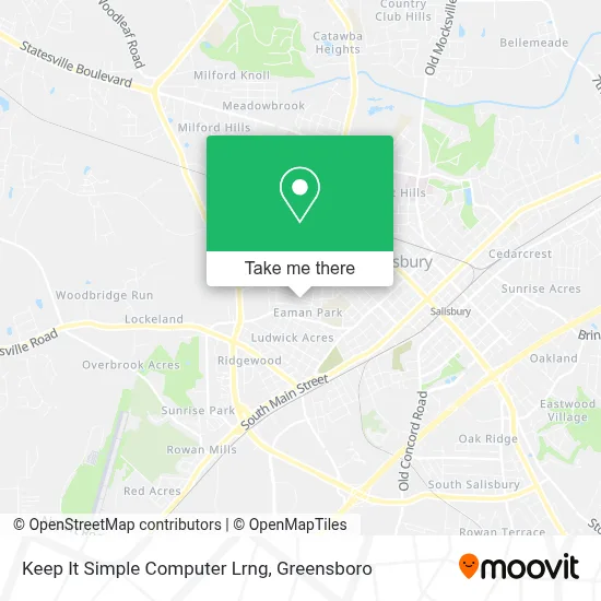 Keep It Simple Computer Lrng map