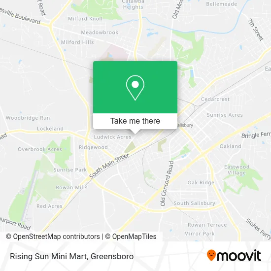 Rising Sun Mini Mart map