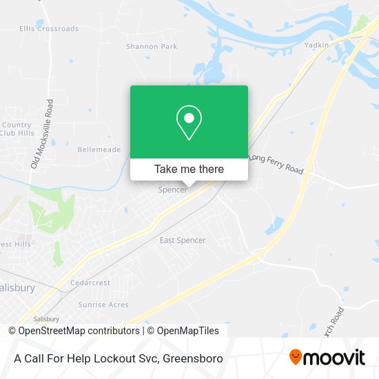 A Call For Help Lockout Svc map
