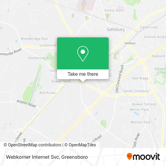 Mapa de Webkorner Internet Svc