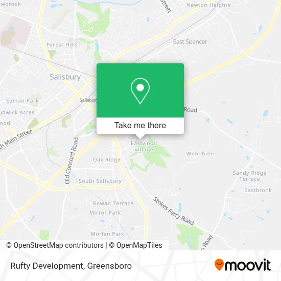 Rufty Development map