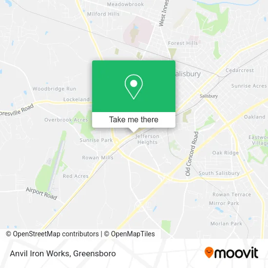 Anvil Iron Works map