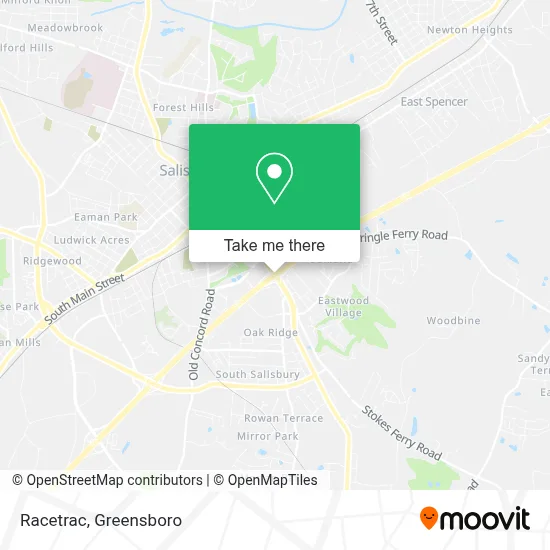 Racetrac map