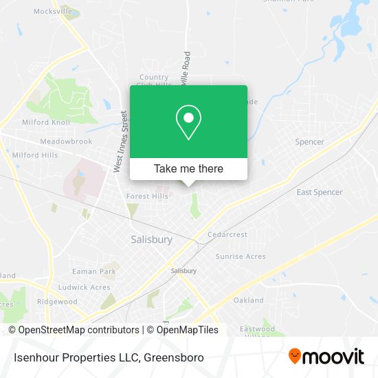 Isenhour Properties LLC map
