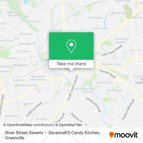 River Street Sweets – Savannah’S Candy Kitchen map