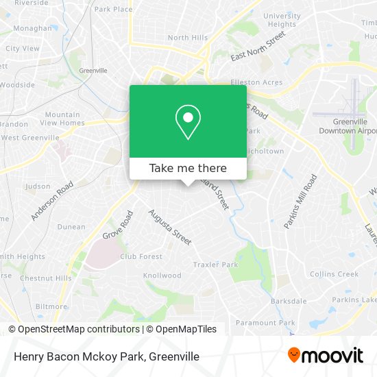 Henry Bacon Mckoy Park map